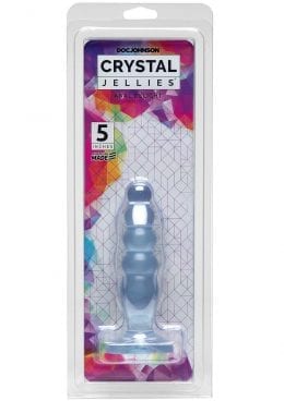 Crystal Jellies Anal Delight Probe Sil A Gel 5 Inch Clear
