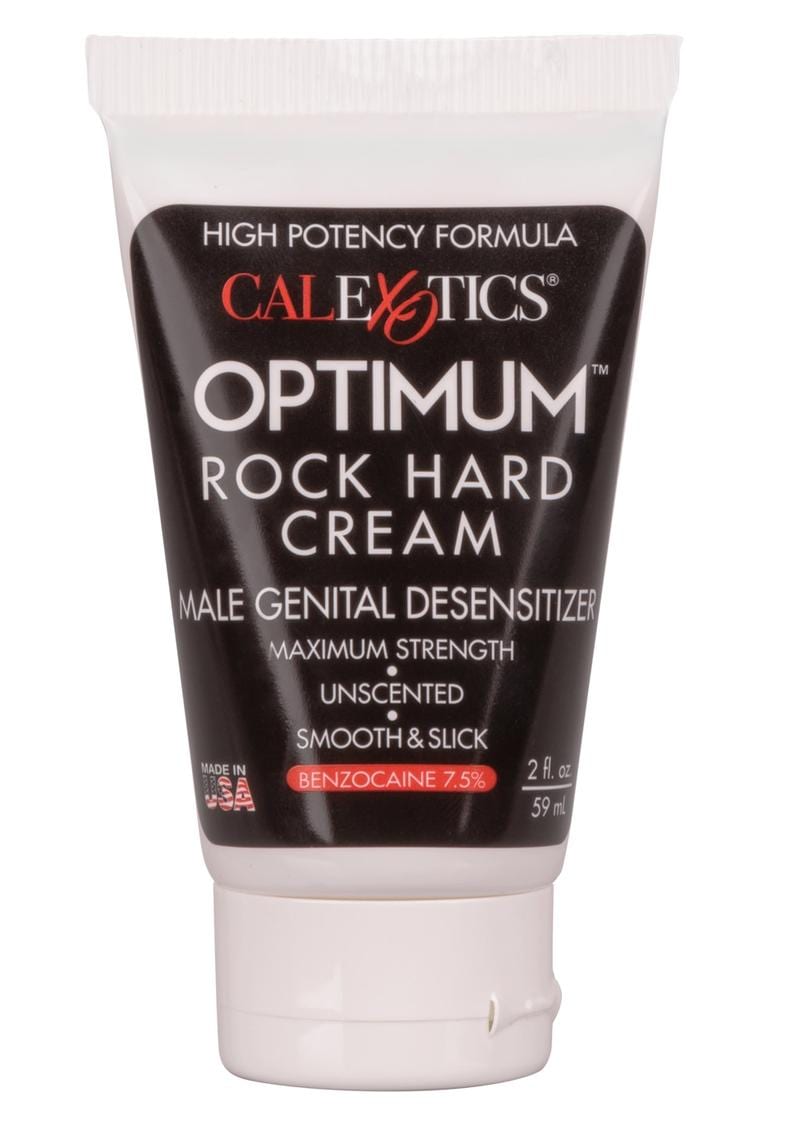 Optimum Rock Hard Desensitizing Cream 2 Ounces