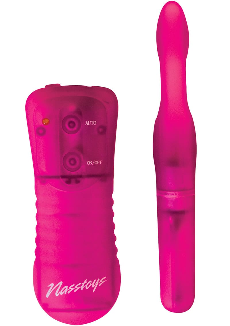 My First Anal Toy Vibrator Light Up Waterproof  Pink