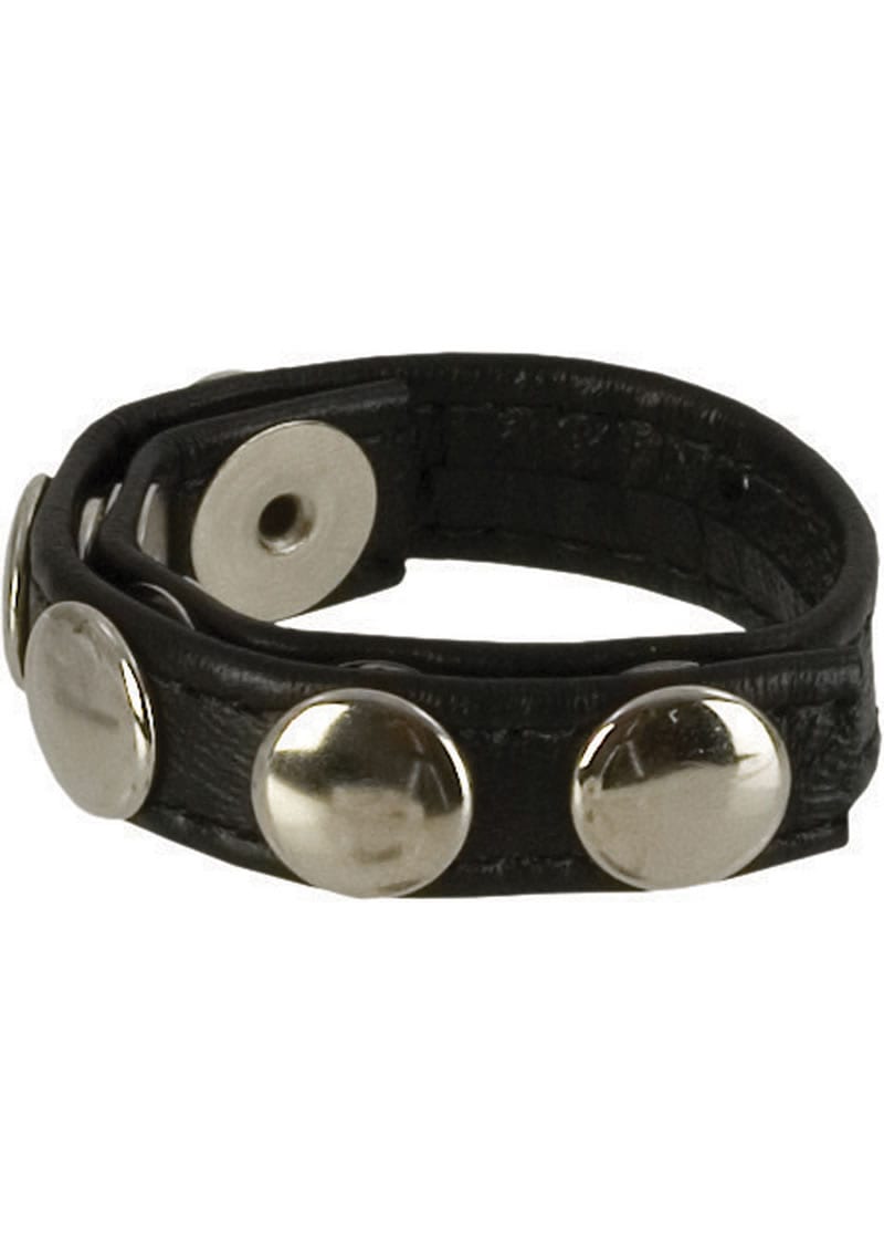 Adonis Leather Collection Ares 5 Snap Ring