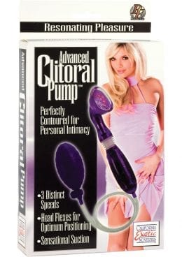 Advanced Clitoral Vibrating Pump Waterproof Purple
