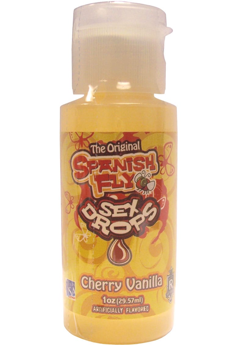 The Original Spanish Fly Sex Drops Cherry Vanilla 1 Ounce