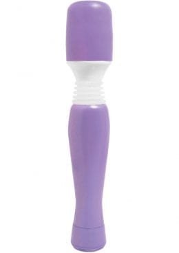 Mini Mini Wanachi Silicone Massager Waterproof 5.25 Inch Purple