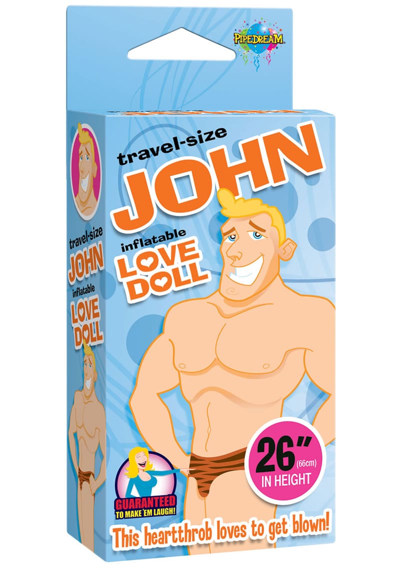John Inflatable Love Doll Travel Size