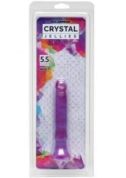 Crystal Jellies Anal Starter Sil A Gel 6 Inch Purple