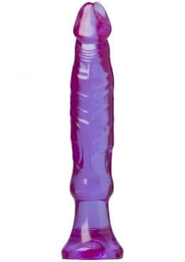 Crystal Jellies Anal Starter Sil A Gel 6 Inch Purple