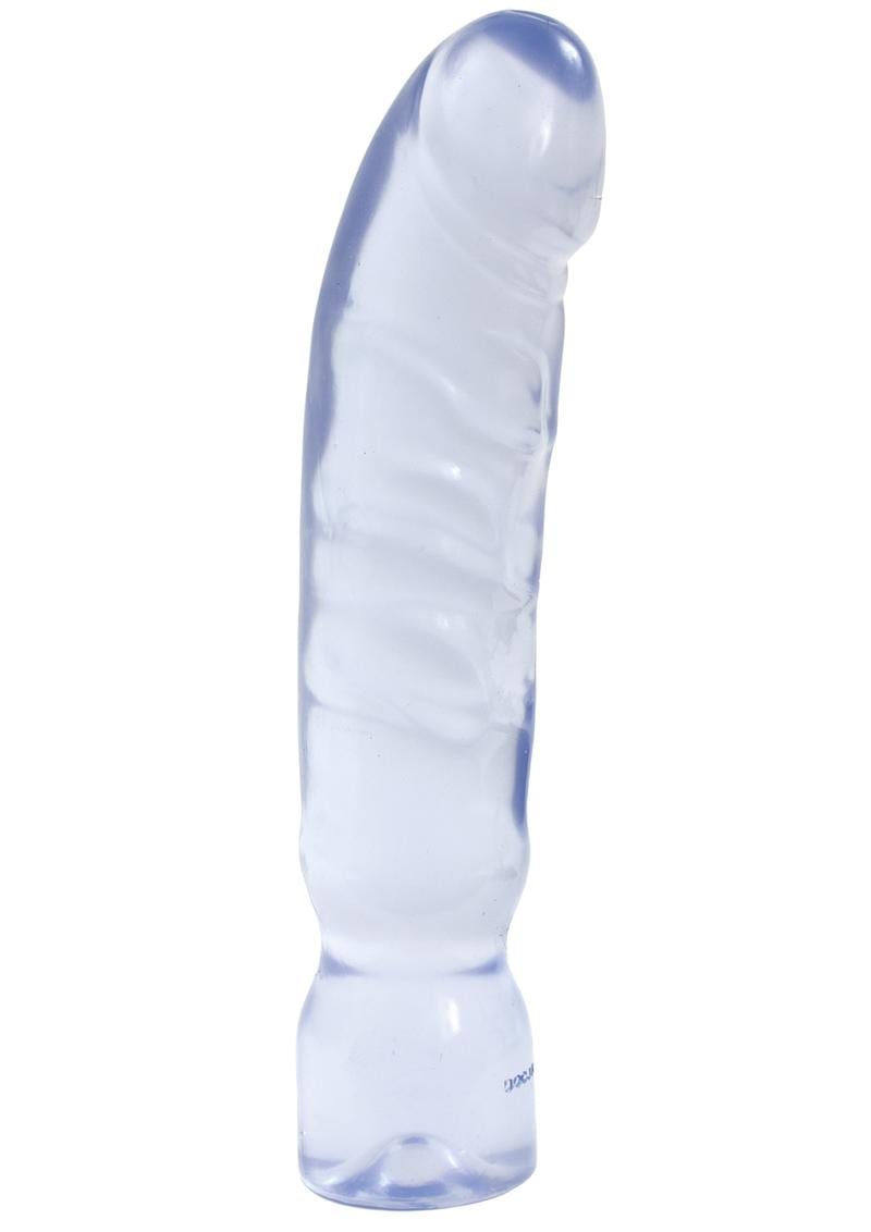 Crystal Jellies Big Boy Dong Sil A Gel 12 Inch Clear