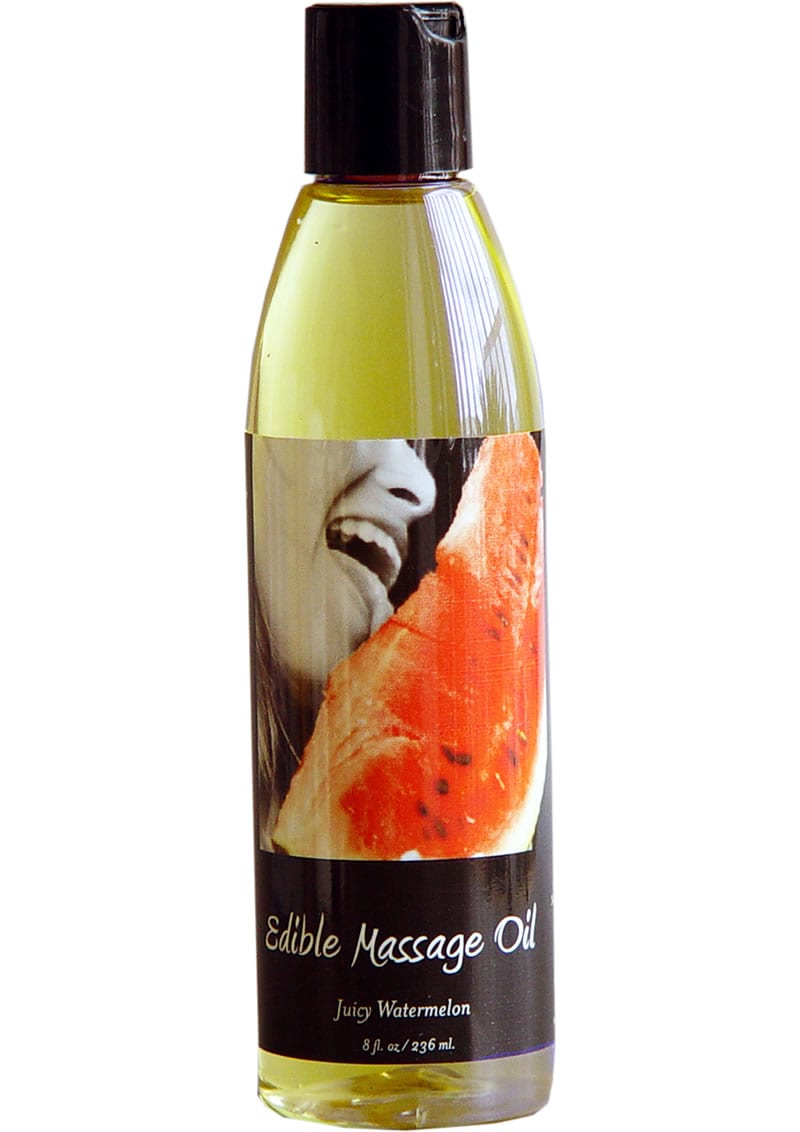 Edible Massage Oil Juicy Watermelon 8 Ounce