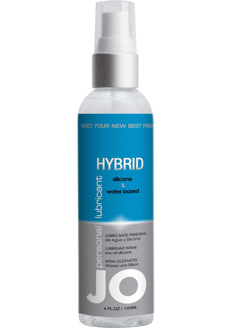 Jo Hybrid Silicone And Water Based Lubricant 4 Ounce