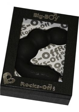 Big Boy Silicone Vibrator Waterproof Black