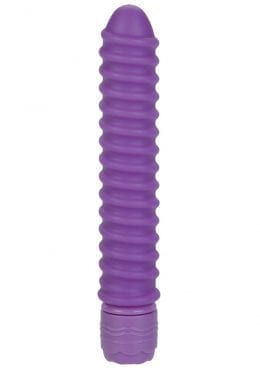 SHANES WORLD SORORITY SCREW VIBE SILICONE 5 INCH PURPLE