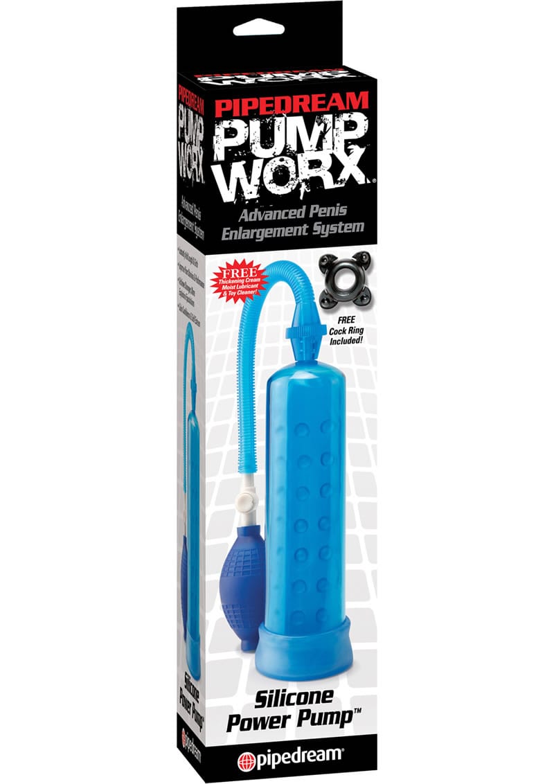 Pump Worx Silicone Power Pump Blue