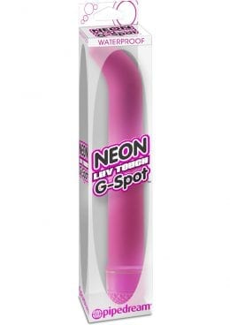 Neon Luv Touch G Spot Vibrator Waterproof 7.25 Inch Pink