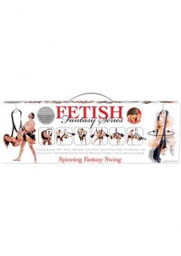 Fetish Fantasy Series Spinning Fantasy Swing Black
