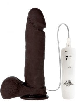 The Vibro UR3 Realistic Vibrating Cock 8 Inch Black