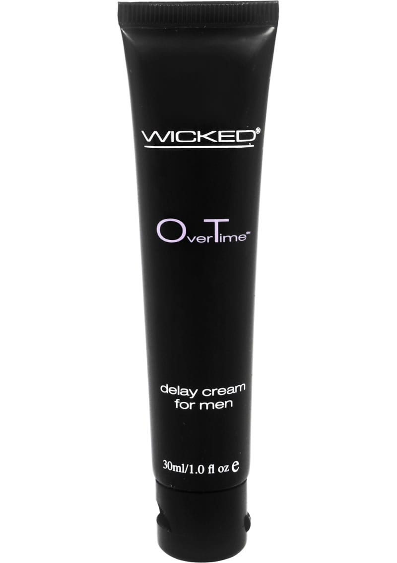 Wicked Overtime Delay Cream For Men 1 Ounce