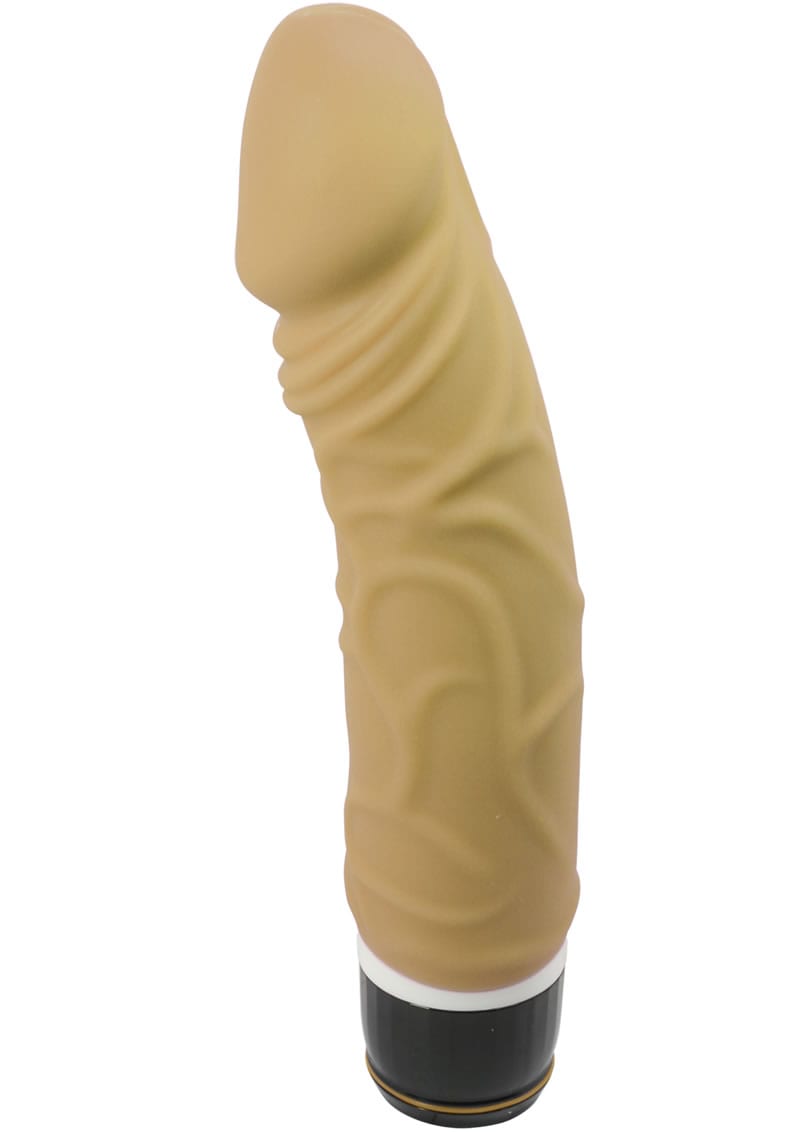 Timeless Classics Big Boss Silicone Vibrator Waterproof 6.5 Inch Flesh