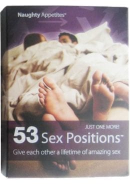 Naughty Appetites 53 Sex Postions Card Game