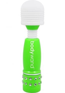 Bodywand Neon Edition Mini Massager Green 4 Inch