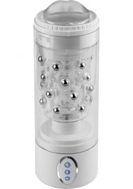 Pipedream Extreme Roto Bator Mouth Masturbator Clear 9.5 Inch