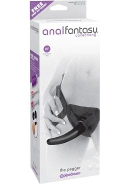 Anal Fantasy Collection The Pegger Strap-On 4.75in - Black