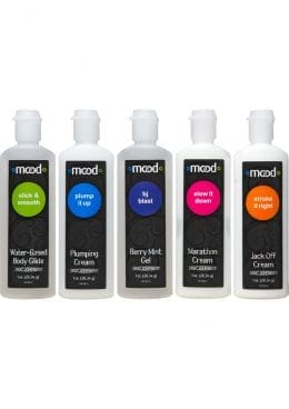 Mood Pleasure For Him Enhancement Gels Assorted Gels 1 Ounce 5 Each Per Pack
