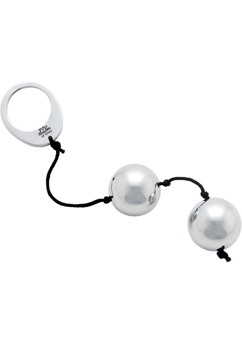 Fifty Shades of Grey Inner Goddess Silver Pleasure Balls - Silver