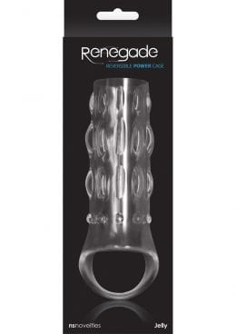 Renegade Reversible Textured Power Cage Clear