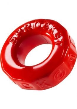 Sprocket Cockring Red 2.8 Inch