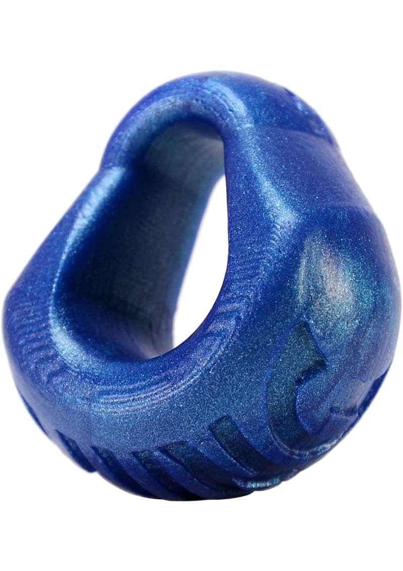 Hung Silicone Padded Cockring Blueballs 3 Inch Diameter