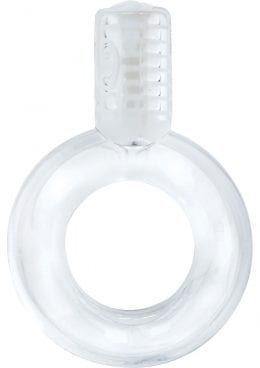Go Vibe Ring Disposable Cockring Clear