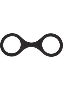 Quickie Cuffs Silicone Restraints Medium Black