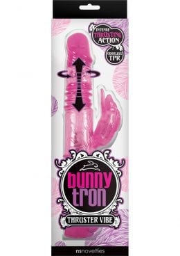 4play Deluxe Slim Rabbit Vibe Waterproof Pink