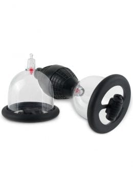 Fetish Fantasy Vibrating Nipple Silicone Pleasure Cups