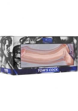 Tom Of Finland Tom`s Cock Suction Cup Dildo Flesh 13 Inch