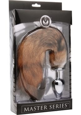 Master Series Untamed XL Fox Tail Anal Plug 3.65 Inch