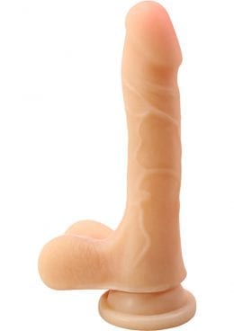 Au Naturel Mister Realistic Dildo Waterproof Brown 8.5 Inch