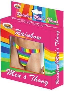 Rainbow Men`s Thong