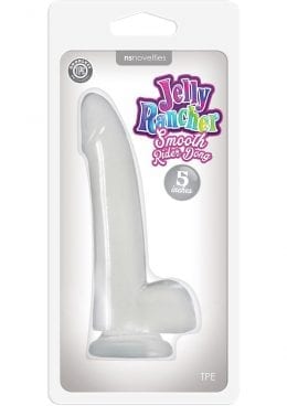 Jelly Rancher Smooth Rider Dong Clear 5 Inch