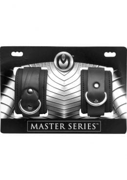 Master Series Neoprene Buckle Cuffs Black