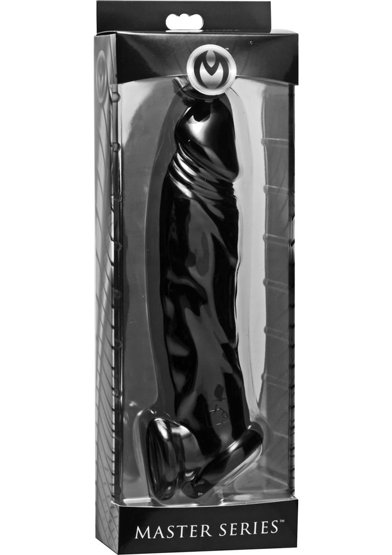Master Series Fuk Tool Penis Sheath And Ball Stretcher Black 8Inches