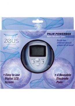 Zeus Palm Size Power Box Estim System 6 Modes