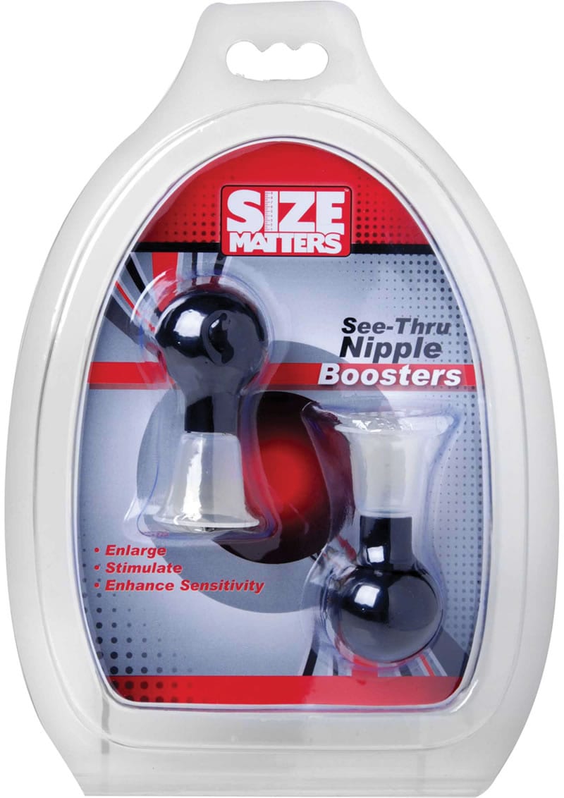 Size Matters See Thru Nipple Boosters 2.5 Inch