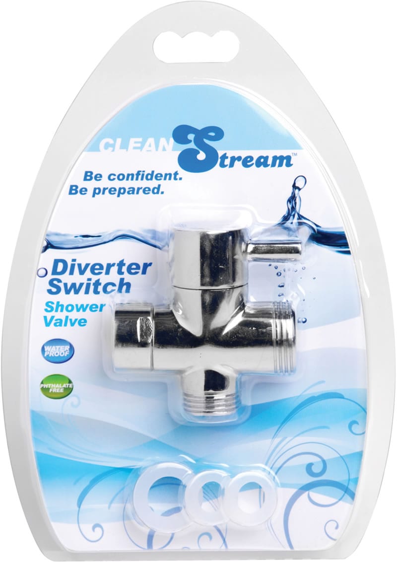 Clean Stream Enema Diverter Switch Shower Valve Accessory Metal