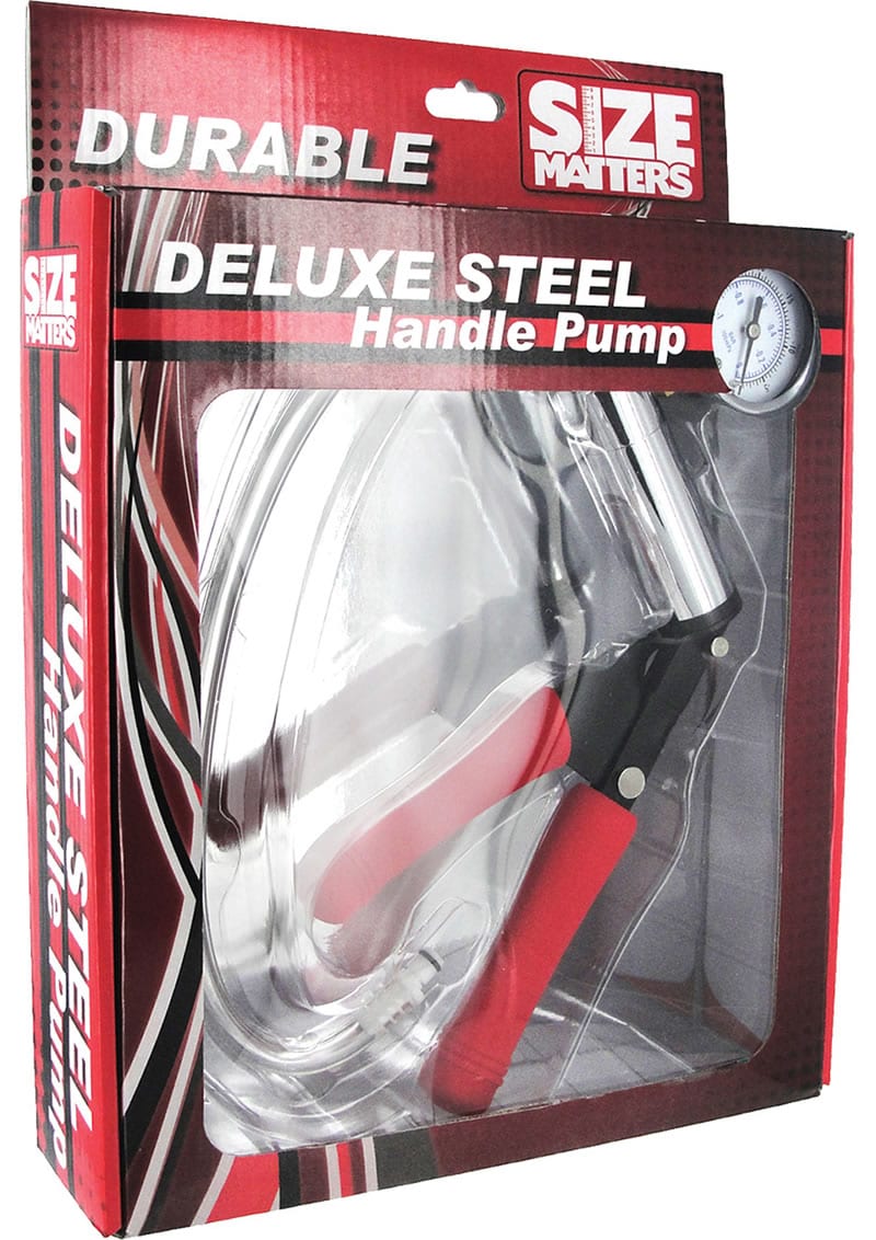 Size Matters Deluxe Steel Handle Pump Accessory
