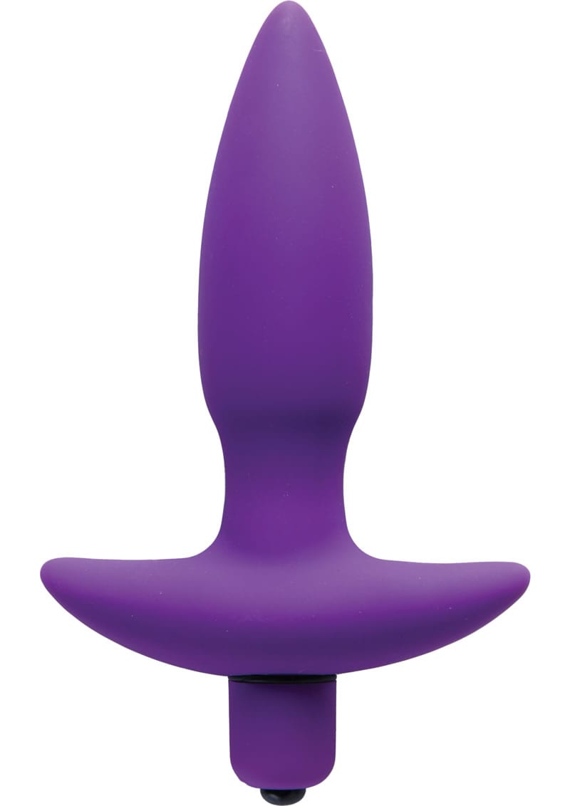 Vogue Aria Silcone Anal Plug Waterproof Purple Small 6 Inch
