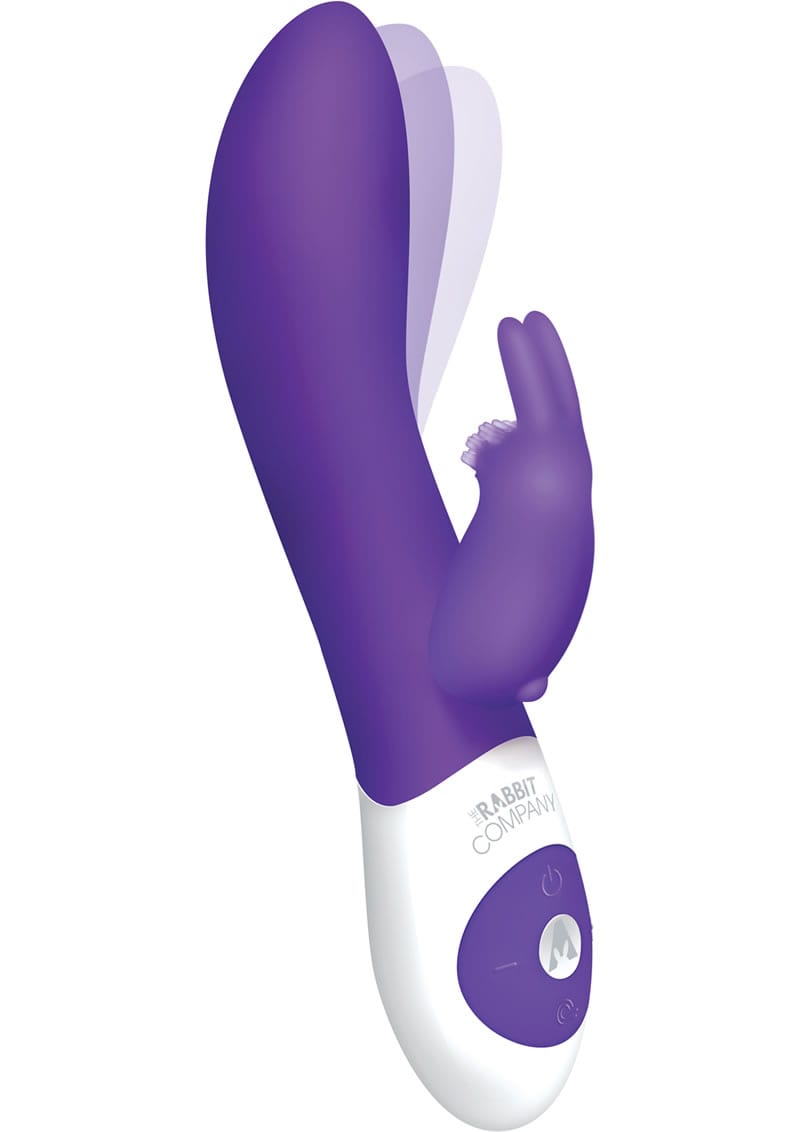 The Come Hither Silicone Rabbit Waterproof Purple