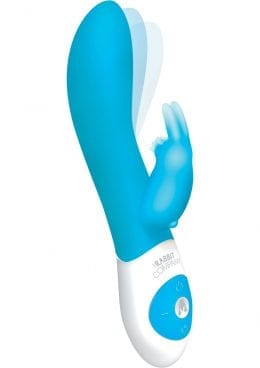 The Come Hither Silicone Rabbit Waterproof Blue