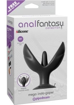Anal Fantasy Collection Mega Insta-Gapper Silicone Plug Expander 3.7 Inch