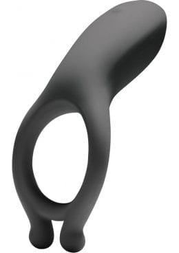 Optimale Rechargeable Vibrating Silicone C Ring Waterproof Slate